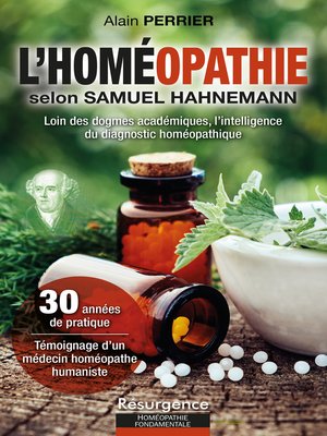 cover image of L'homéopathie selon Samuel Hahnemann